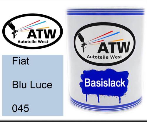 Fiat, Blu Luce, 045: 1L Lackdose, von ATW Autoteile West.